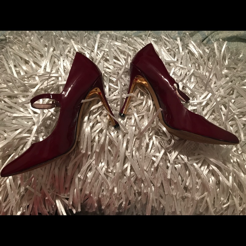 Vince Camuto Caella Patent Mary Jane Pumps Size 7 - Picture 6 of 9